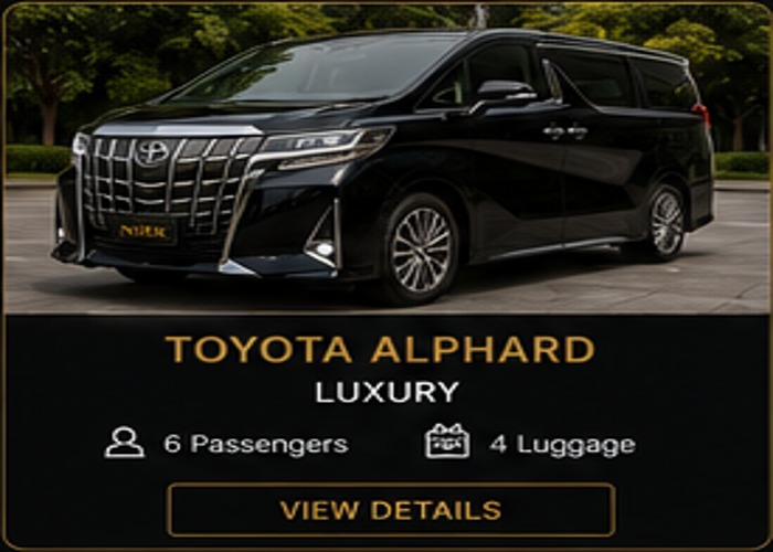 Toyota Alphard luxury MPV