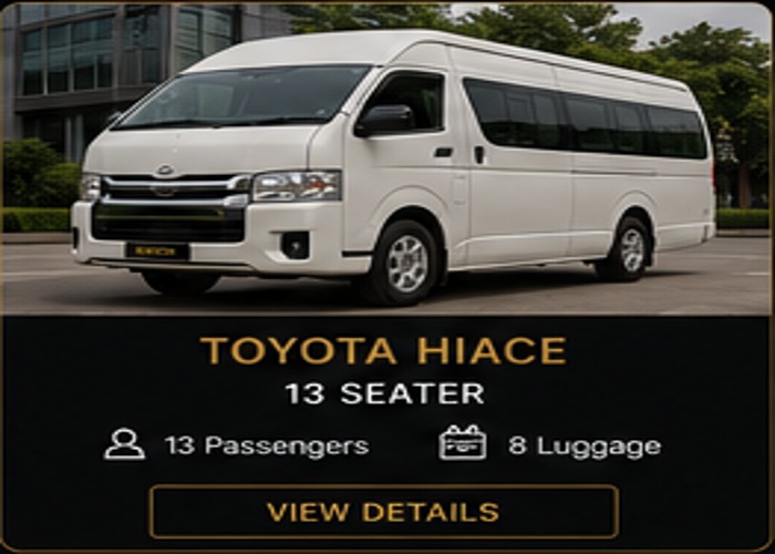 Toyota Hiace 13 seater