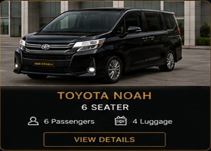 Toyota Noah 6 seater